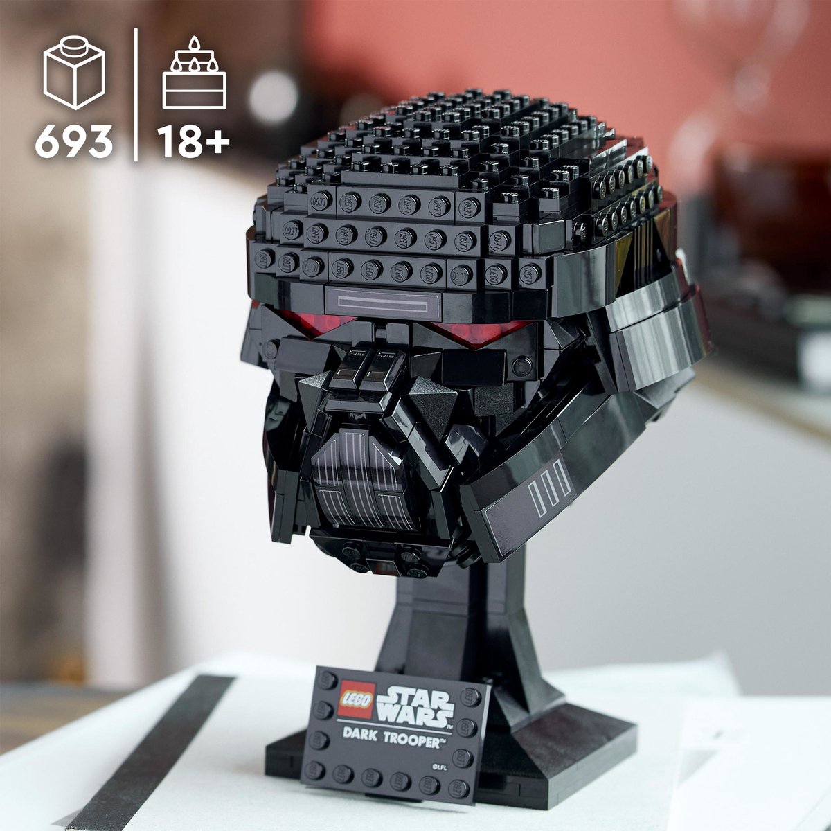 LEGO Star Wars Dark Trooper Helm - 75343 — afbeelding 8