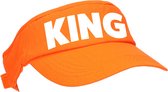 Oranje King zonneklep - Koningsdag - Feest pet / sun visor