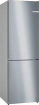 Bosch Serie 4 KGN362ICF réfrigérateur-congélateur Autoportante 321 L C Acier inoxydable