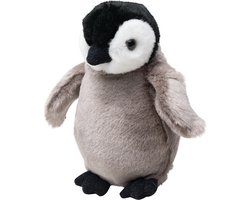 foto van Nature Planet Pluche Koningspinguin kuiken -20 cm - pinguin knuffel - Konings pinguins