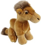 Pluche knuffel dieren Kameel 18 cm - Speelgoed kamelen knuffelbeesten