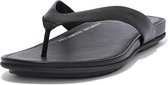 FitFlop Graccie Flip Flop - Leather ZWART - Maat 42