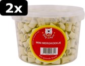 2x DOG TREATZ MINI MERGKOEK 1350GR