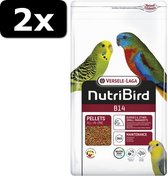 2x NUTRIBIRD B14 ONDERHOUDSVOEDER 3KG