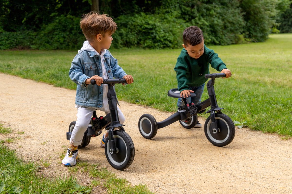 Topmark 4 in1 Driewieler - Loopfiets - Balance Bike - Kaya - Groen — afbeelding 2