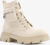 Claudia Ghizzani dames veterboots - Beige - Maat 41