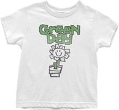 Green Day Kinder Tshirt -18 maanden- Flower Pot Wit