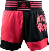 adidas Kickboksshort SKB02 Shock Red/Zwart Extra Extra Small