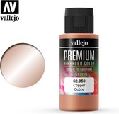 Vallejo Premium Airbrush Color Copper - 60ml - VAL62050