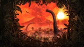 Komar Brachiosaurus Panorama Vlies Fotobehang 500x280cm 10-Banen