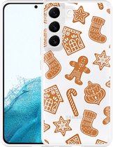 Galaxy S22+ Hoesje Christmas Cookies - Designed by Cazy