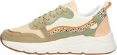 SUB55 Dames sneakers Sneakers Laag - beige - Maat 43