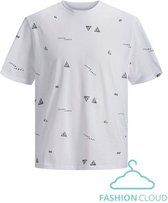 JACK & JONES T-Shirt - Jack&Jones - jcotrio  Tee Ss Crew Neck WIT XL
