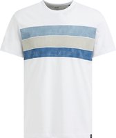 WE Fashion Heren T-shirt met opdruk