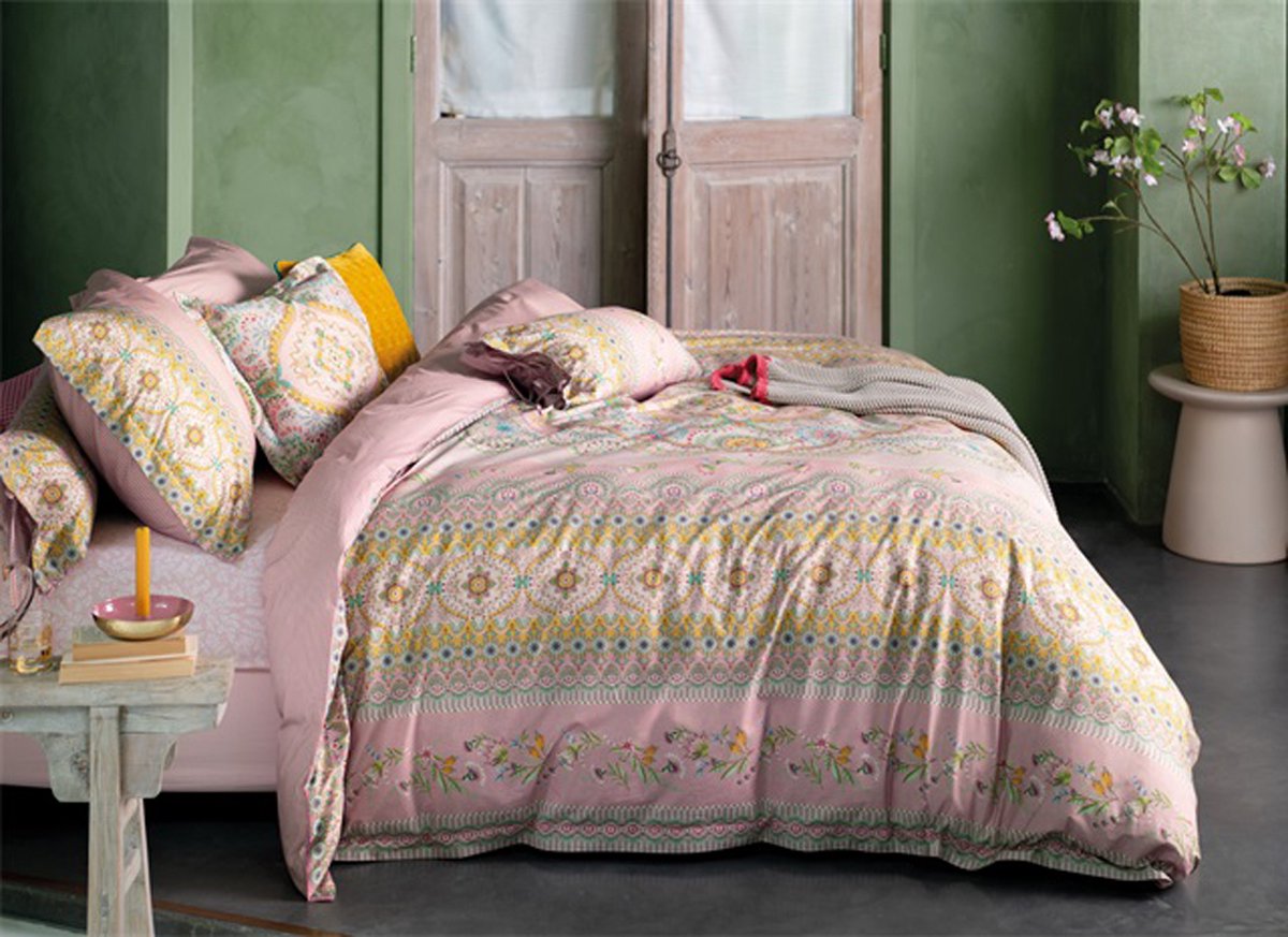 pip studio housse de couette + taie percale Kyoto festival Yello