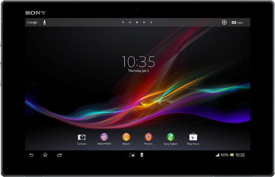 Sony Xperia Tablet Z - 10.1 inch - WiFi - 32GB - Zwart | bol.com