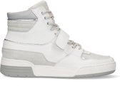 Sacha - Dames - Halfhoge witte sneakers - Maat 38