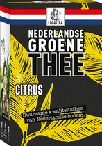 LocalTea zwarte thee Citrus - Retailverpakking - 8 doosjes van 10 piramides