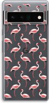 Case Company® - Google Pixel 6 Pro hoesje - Flamingo - Soft Cover Telefoonhoesje - Bescherming aan alle Kanten en Schermrand