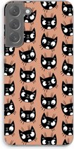 Case Company® - Samsung Galaxy S22 Plus hoesje - Kat - Soft Cover Telefoonhoesje - Bescherming aan alle Kanten en Schermrand