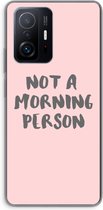 Case Company® - Xiaomi 11T hoesje - Morning person - Soft Cover Telefoonhoesje - Bescherming aan alle Kanten en Schermrand