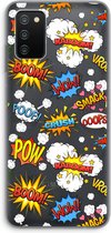 Case Company® - Samsung Galaxy A03S hoesje - Pow Smack - Soft Cover Telefoonhoesje - Bescherming aan alle Kanten en Schermrand