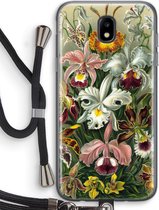 Case Company® - Samsung Galaxy J5 (2017) hoesje met Koord - Haeckel Orchidae - Telefoonhoesje met Zwart Koord - Bescherming aan alle Kanten en Over de Schermrand