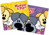 servetten Woezel & Pip junior 33 x 33 cm papier 20 stuks