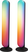 HOFTRONIC - Barre LED Double Radiance - Lampe de table RGB Flow Colors Light  Bars -... | bol.com