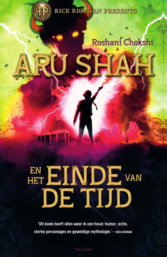 Aru Shah en het einde van de tijd - cover