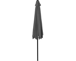 Springos Parasol | Parasols | Kantelbaar | Met ventilatie | Antraciet | Ø 300 cm – foto 2