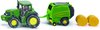 Tracteur SIKU John Deere avec presse à balles - Véhicule jouet