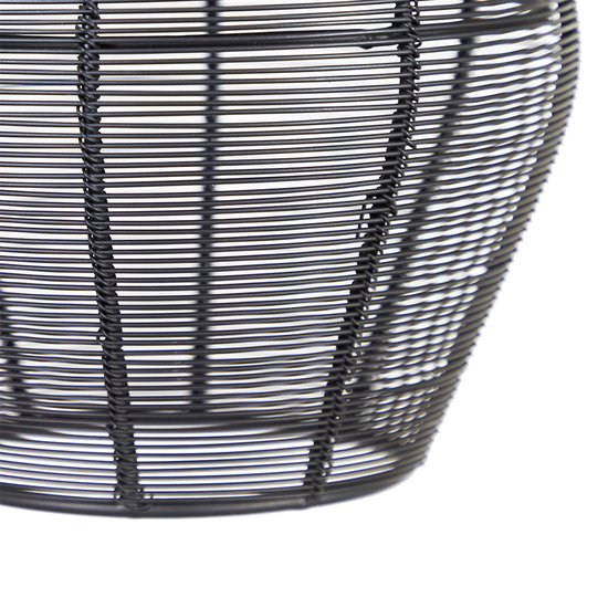 Light & Living Hanglamp Alvaro - Zwart - 5L - Modern - Hanglampen Eetkamer, Slaapkamer, Woonkamer