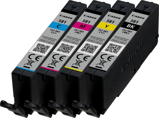 Foto: Original ink cartridge canon cli 581 multipack