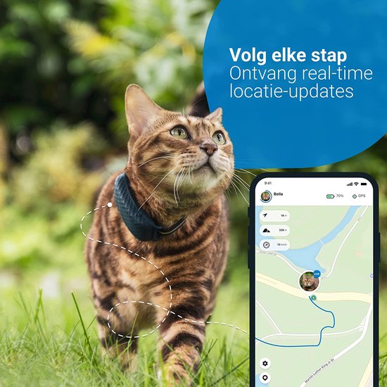 GPS tracker kat Tractive gps kattenvolger