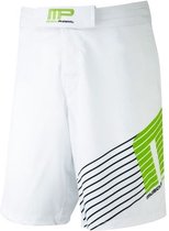 Woven Short Sportline White Lime-Green (MPSHO420) S