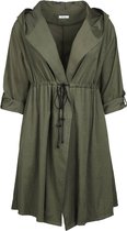 Paprika Dames Lichte trenchcoat met capuchon - Jas - Maat 50
