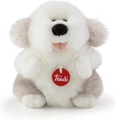 Trudi - Fluffy Hond - Pluche Knuffel - Ca. 20 cm Maat S - Voor jongens en meisjes - Wit/Beige S-TUDH0000