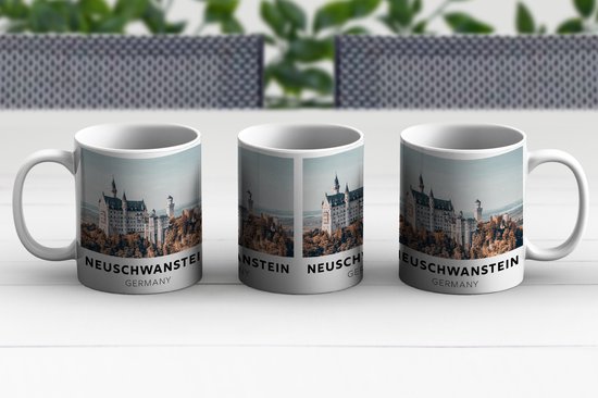 Mug - Tasse à café - Allemagne - Architecture - Kasteel - Mugs - 350 ML - Tasse - Tasses à café - Tasse à thé