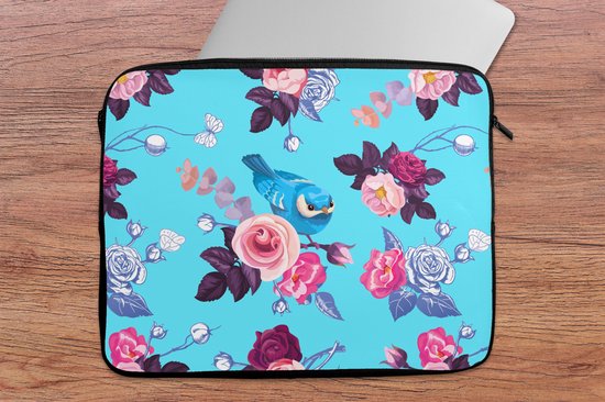 Housse ordinateur 15 pouces - Vogel - Fleurs - Motifs - Housse ordinateur