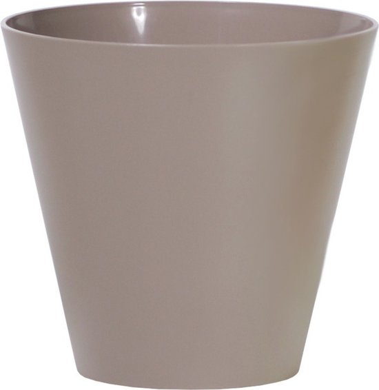 DK Design bloempot/plantenpot - Vinci - wit mat - voor kamerplant - D15