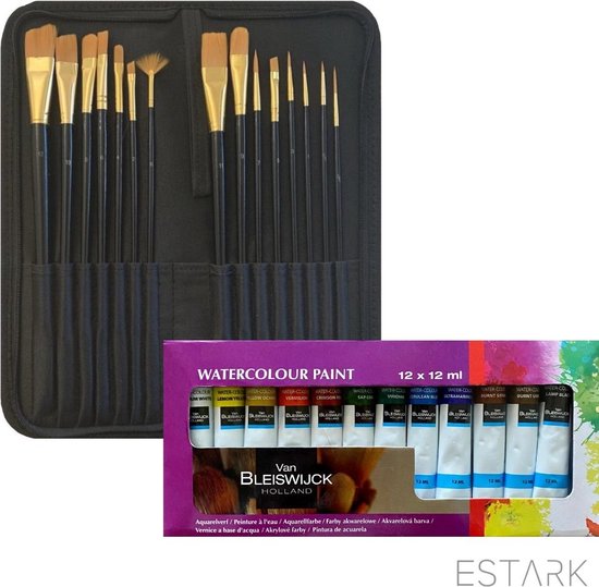 Penselenset 6-delig | Houten Hobby Penselenset 6-delig | Houten Hobby
