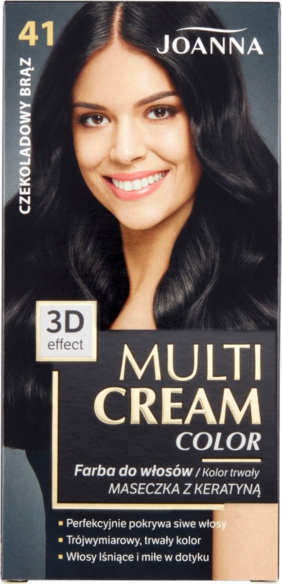 Joanna - Multi Cream Color Hair Dye 41 Chocolate Brown