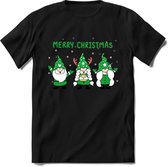 Kerstkabouter Buddy Kerst T-shirt | Groen | Jongens / Meisjes | Grappige Foute kersttrui Shirt Cadeau | Kindershirt | Leuke Elf, Rendier, Kerstboom en Kerstballen Ontwerpen. Maat 9