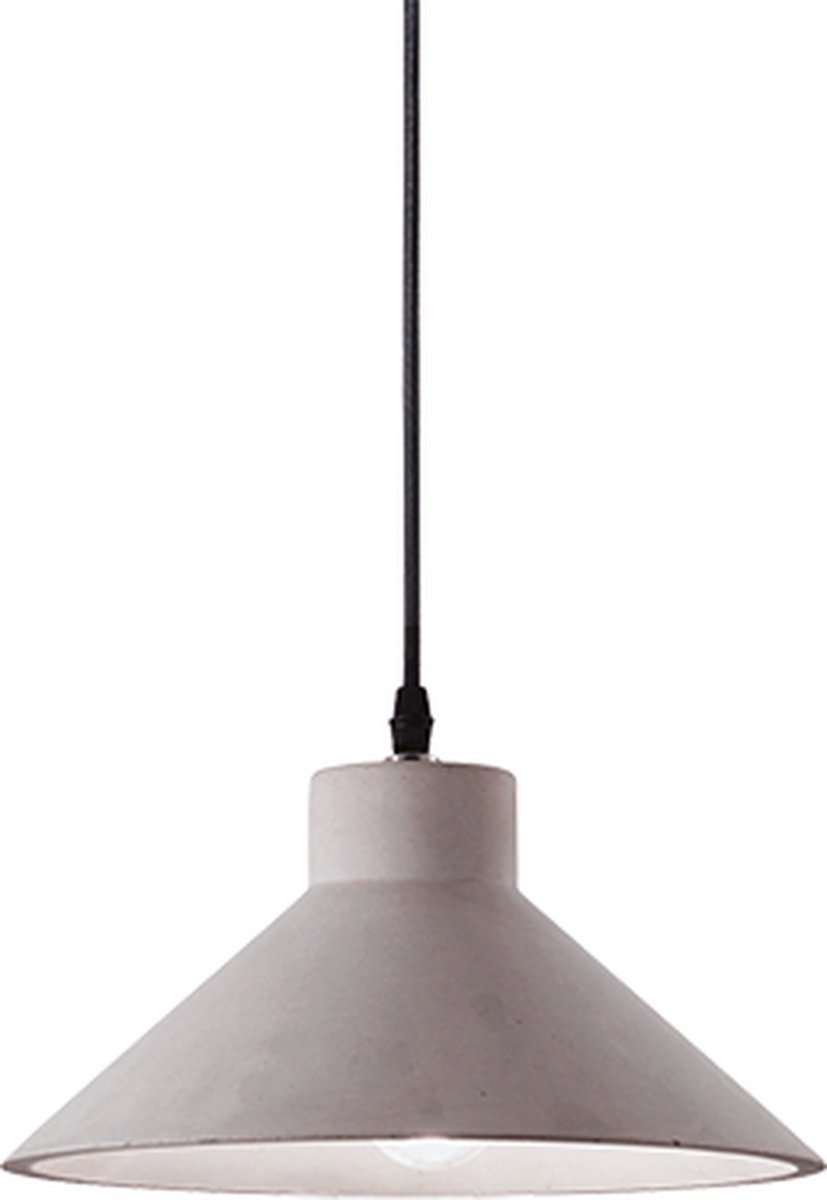 Ideal Lux - Oil - Hanglamp - Koper - E27 - Grijs - Voor binnen - Lampen - Woonkamer - Eetkamer - Keuken