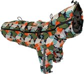 Croci regenjas hiking go harlequin groen / grijs / oranje / wit (50 CM)