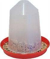 Nobby vogelvoedersilo plastic plastic, 3 kilo - 1 st