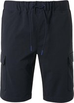 Qubz Broek Short Sweat Cargo Q05780340 037 Navy Mannen Maat - S