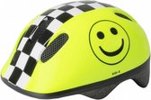 fietshelm Kid Smile junior ABS neongeel maat 52-57 cm/S