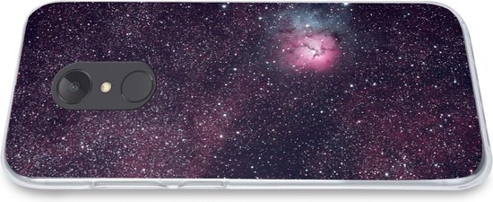 Coque Xiaomi Redmi 5 - Univers - Étoiles - Rose - Garçons - Filles - Enfants - Coque de téléphone en Siliconen